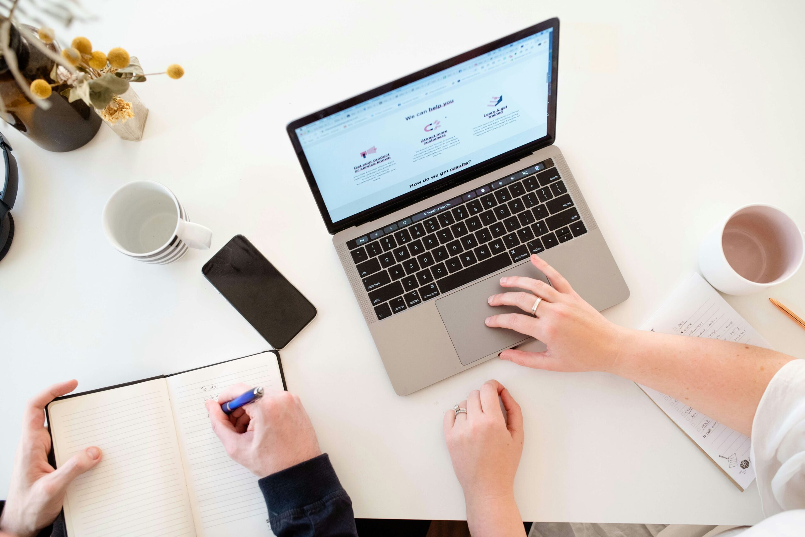 Writing goals and strategy for marketing